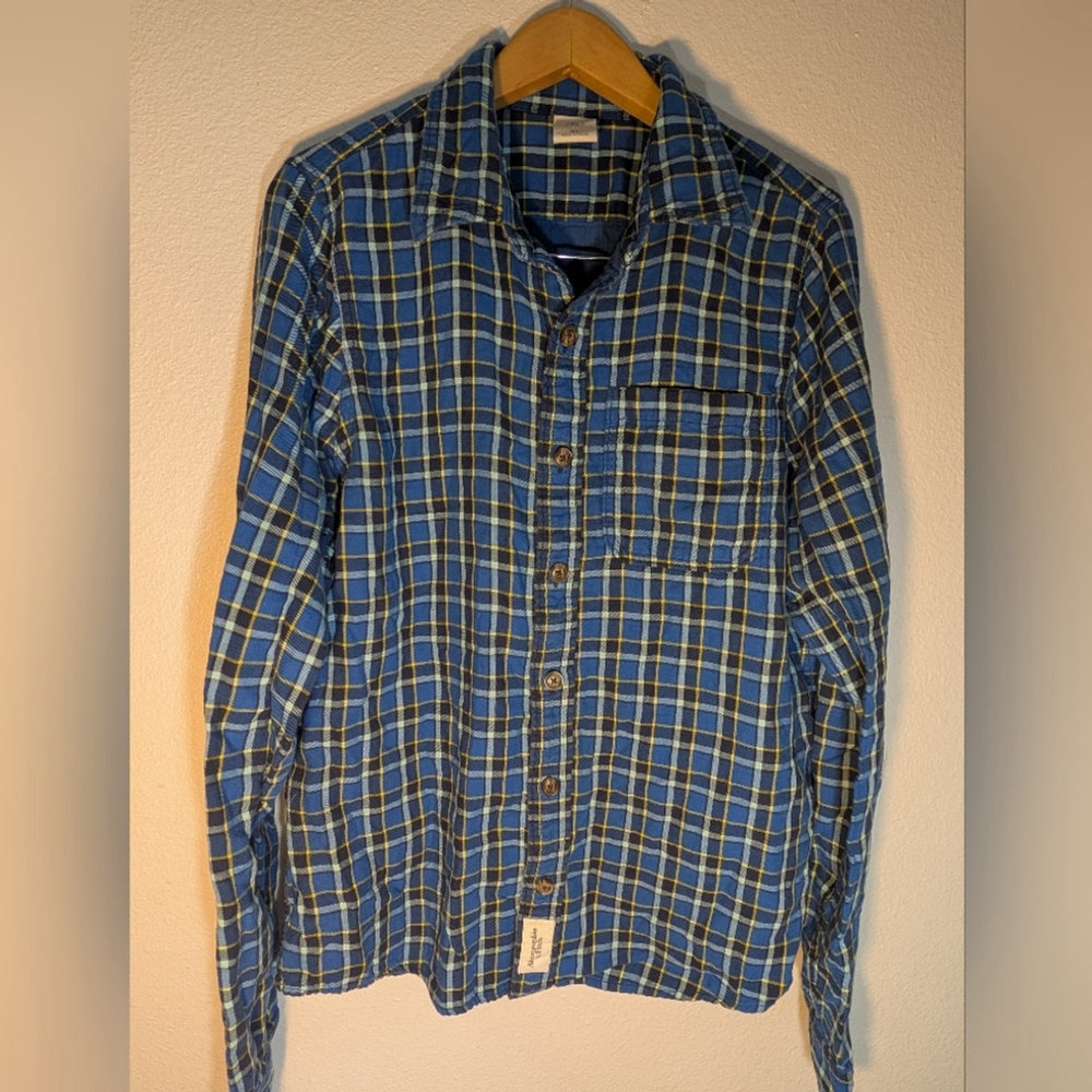 Men's Abercrombie‎ Button Down Sz XL